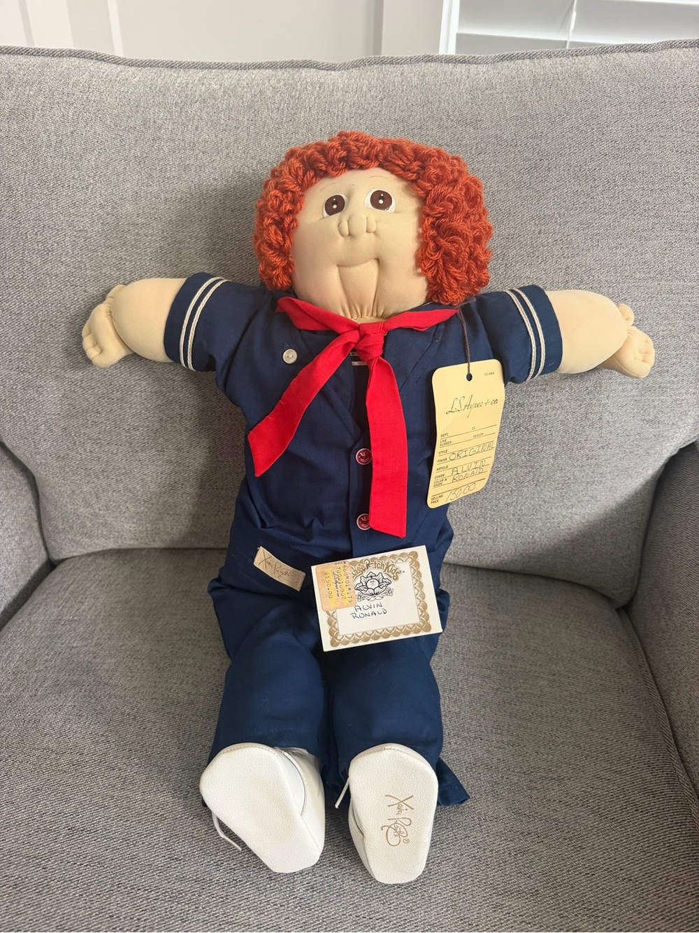 RARE VINTAGE 1983 Original Appalachian Artworks Cabbage Patch HAND SIGNED